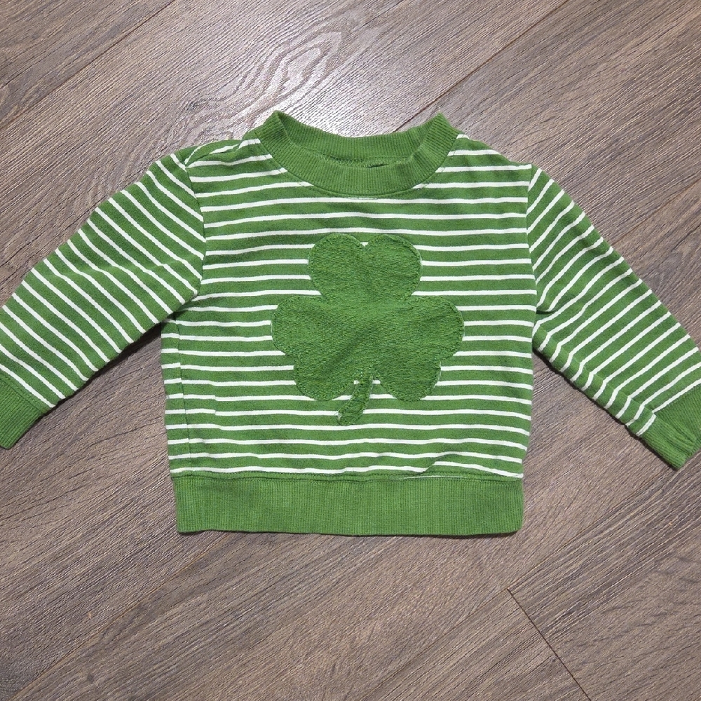 Carter's Baby St. Patrick's Day Striped Sweatshirt